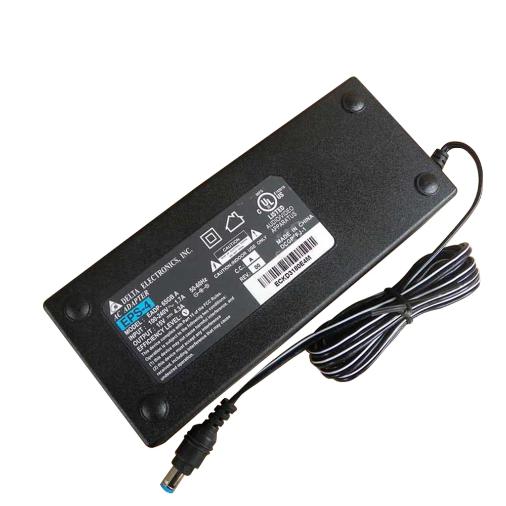 Original switch AC power adapter EADP-65GB A For 15-22 inch display LED audio monitor 15V 4.3A 6.3*3.0mm interface