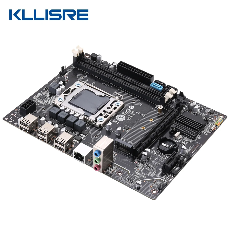 Комплект материнской платы Kllisre X79 процессор Xeon LGA 1356 E5 2420 V2 память DDR3 2 шт. x 4 ГБ = 8