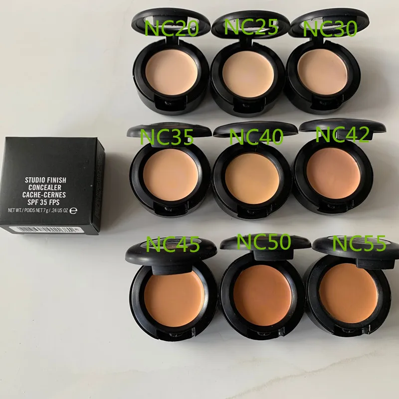 (120 шт./лот) горячий 9 цветов studio макияж тональный крем лучший результат cache cernes spf