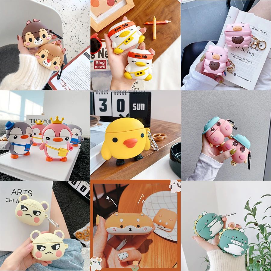 Милый чехол для Apple Airpods Pro роскошный мягкий силиконовый 3 телефона|Аксессуары