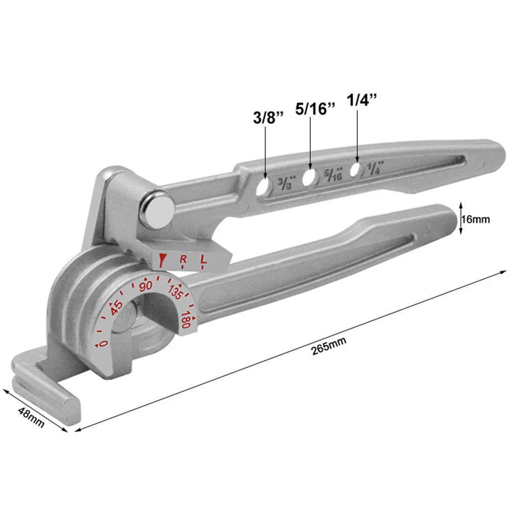 

Multi-use Combined Four-Slot Pipe Bender-CT-369FHA 180 Degree Tube Bender-Pipe Bender Manual Elbow Tool
