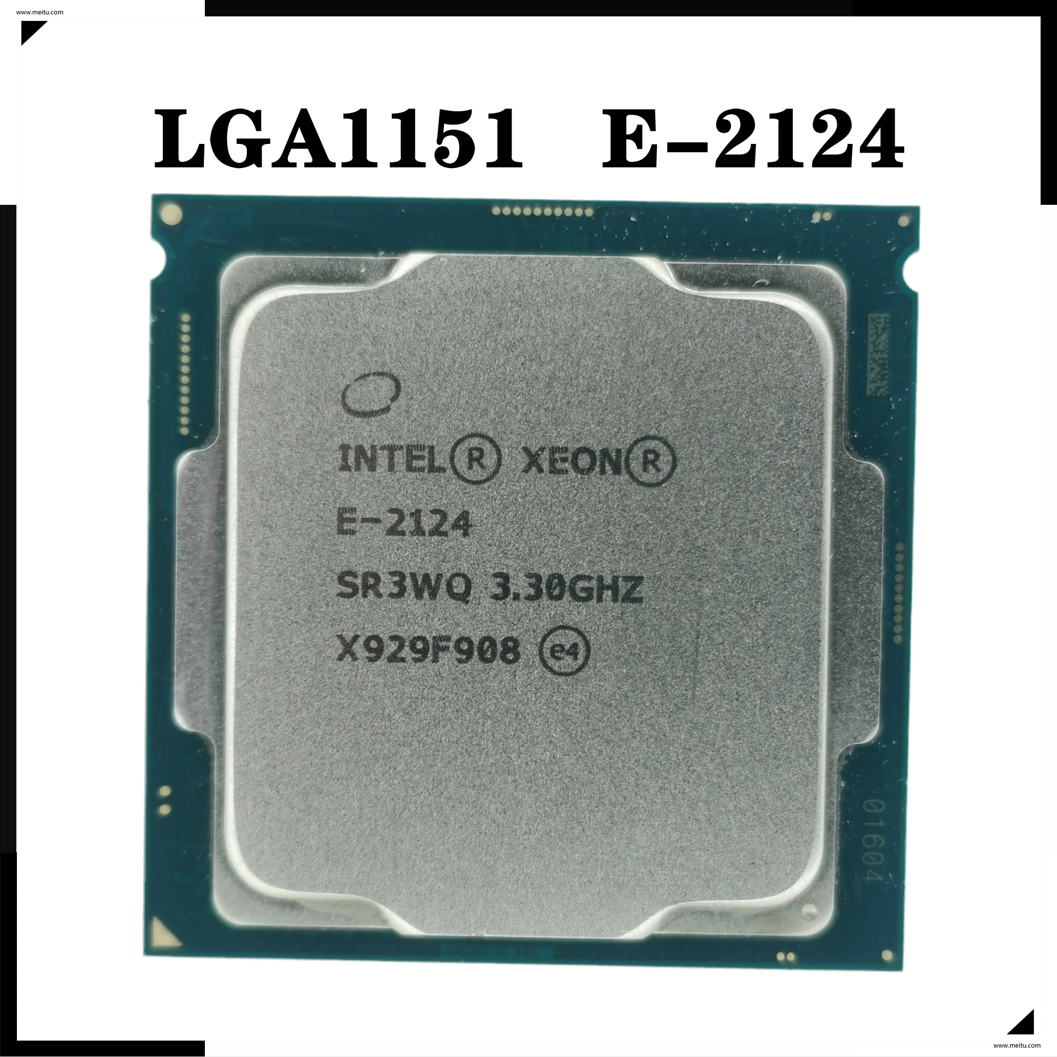 Четырёхъядерный процессор Intel Xeon E 2124 3 ГГц TDP 71 Вт LGA1151 для материнской платы E3 PRO