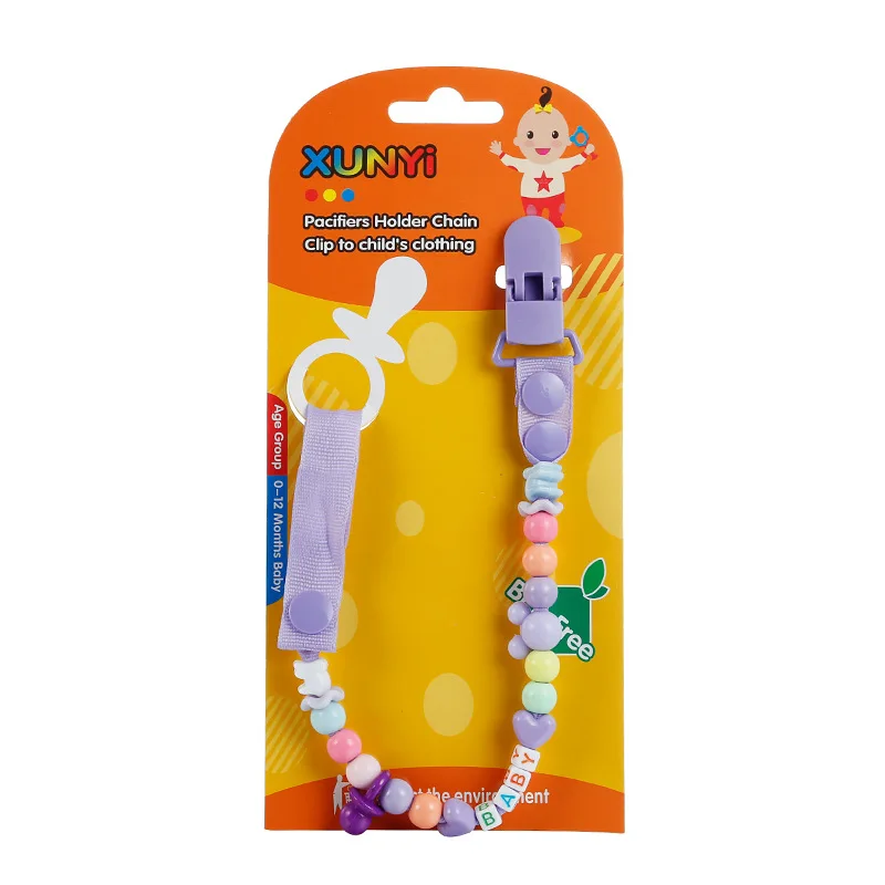 pacifier chain Соска для кормления свежих продуктов, соска для кормления детей, кормушка для фруктов, соски для кормления, безопасные детские принадлежности, соска, бутылочки - Цвет: pacifier chain