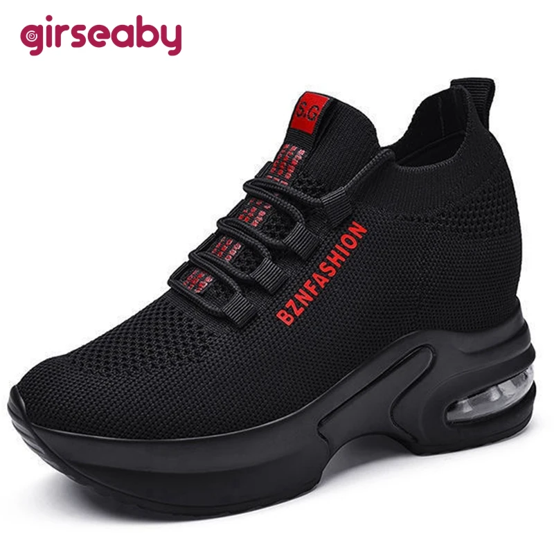 

Женская Повседневная Спортивная обувь на толстой подошве, с воздушной подушкой