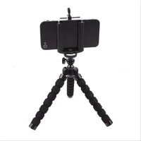 flexible tripod phone holder for iphone 11 pro max samsung xiaomi sponge octopus mobile phone stand smartphone holder clip stand