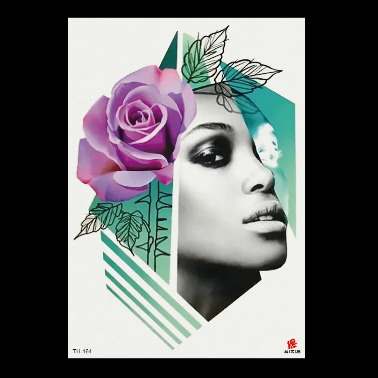 Временная татуировка водонепроницаемая 1000 шт.|Временные тату| |