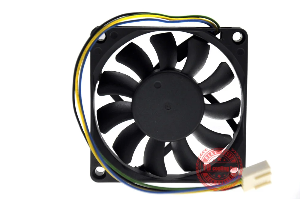 Новый верхний двигатель 7 см 7015 сервер 4 линии двойной шарикоподшипник DF127015BH 12 В