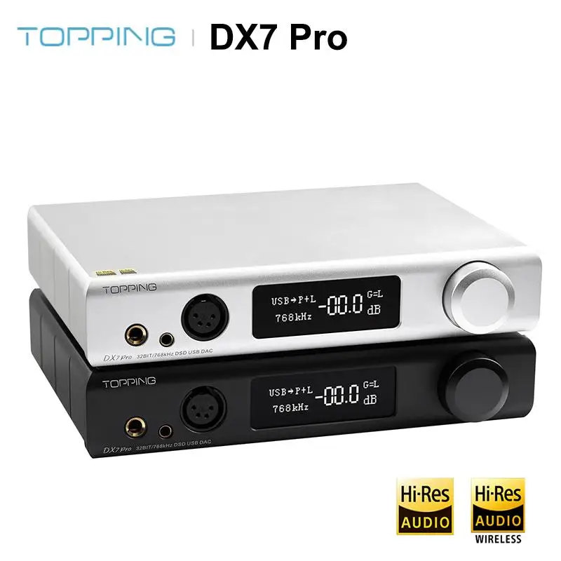 Усилитель для наушников DX7 PRO Bluetooth 5 0 ES9038Pro USB DAC усилитель беспроводная поддержка