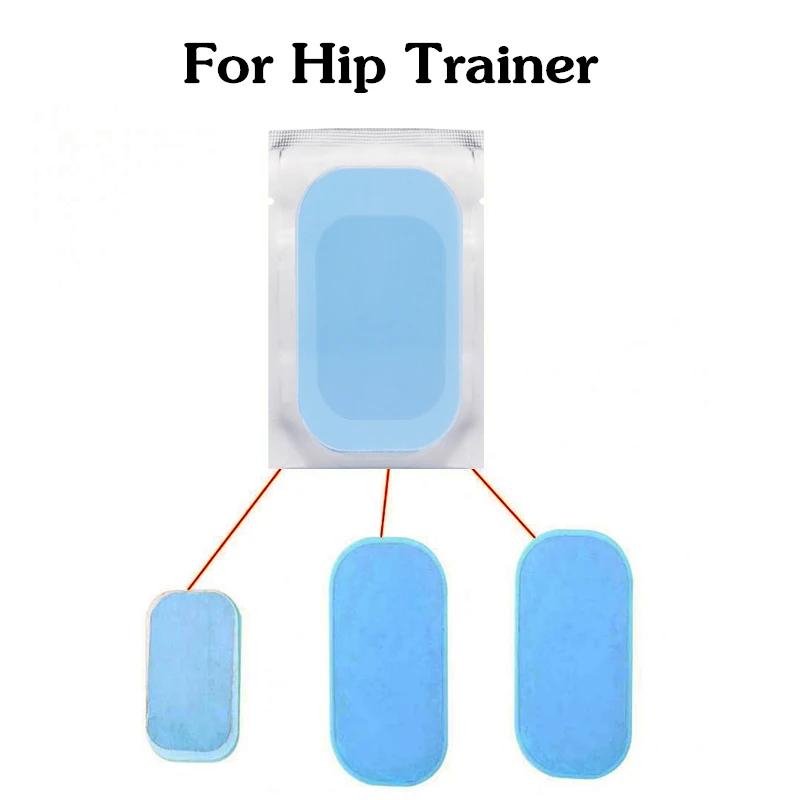 2 Set Gel Pads for EMS Hip Muscle Stimulator Exerciser Replacement Smart Trainer Hips ABS Accessories | Красота и здоровье