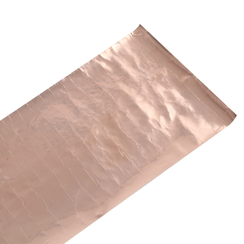 Copper Foil Tape Shielding Sheet 200 x 1000mm Double-sided Conductive Roll | Обустройство дома