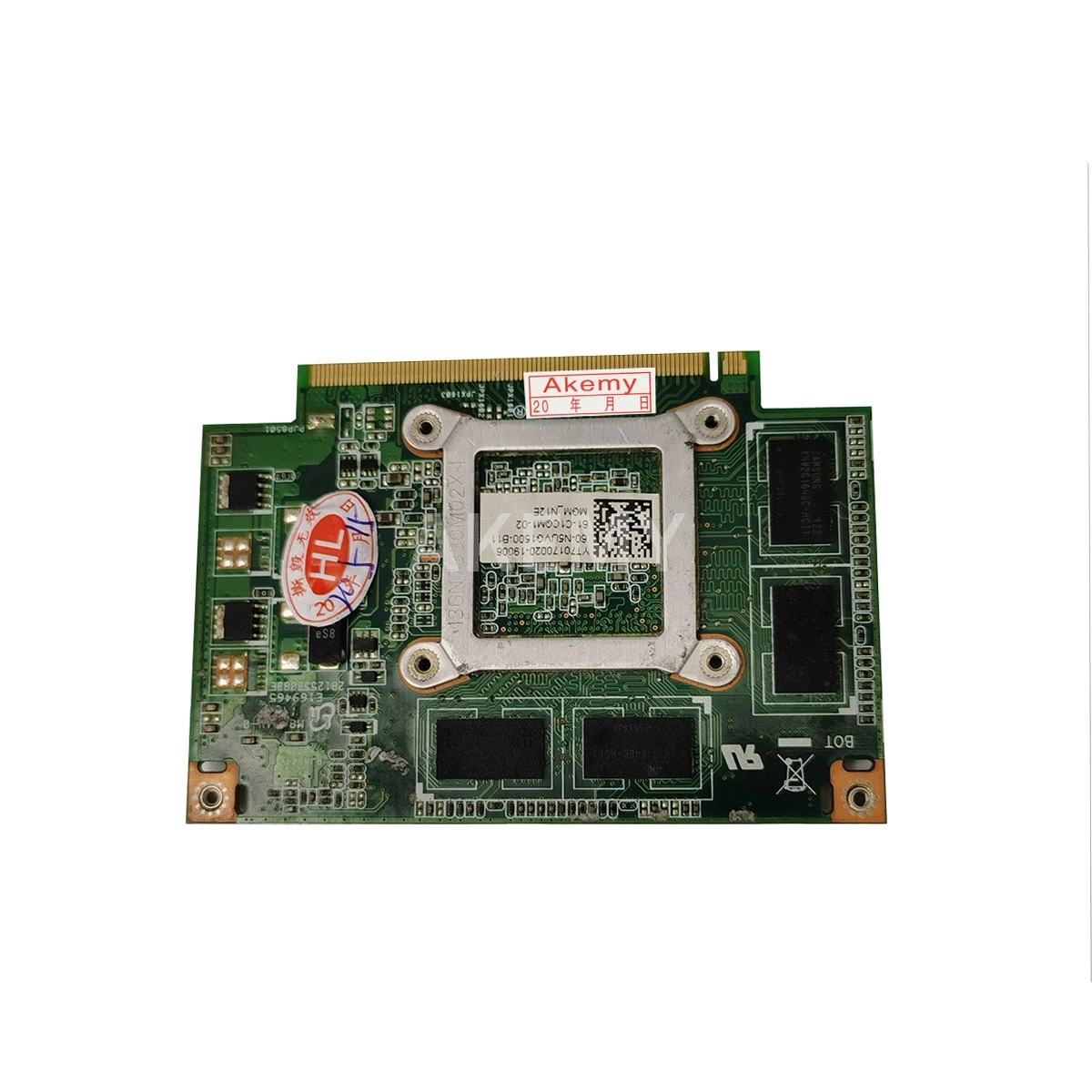Для For Asus N75S N75SF N55SF N75SL N55SL GeForce GT 555M GT555M N12E GE2 A1 VGA Видеокарта 2 Гб ноутбук 100%