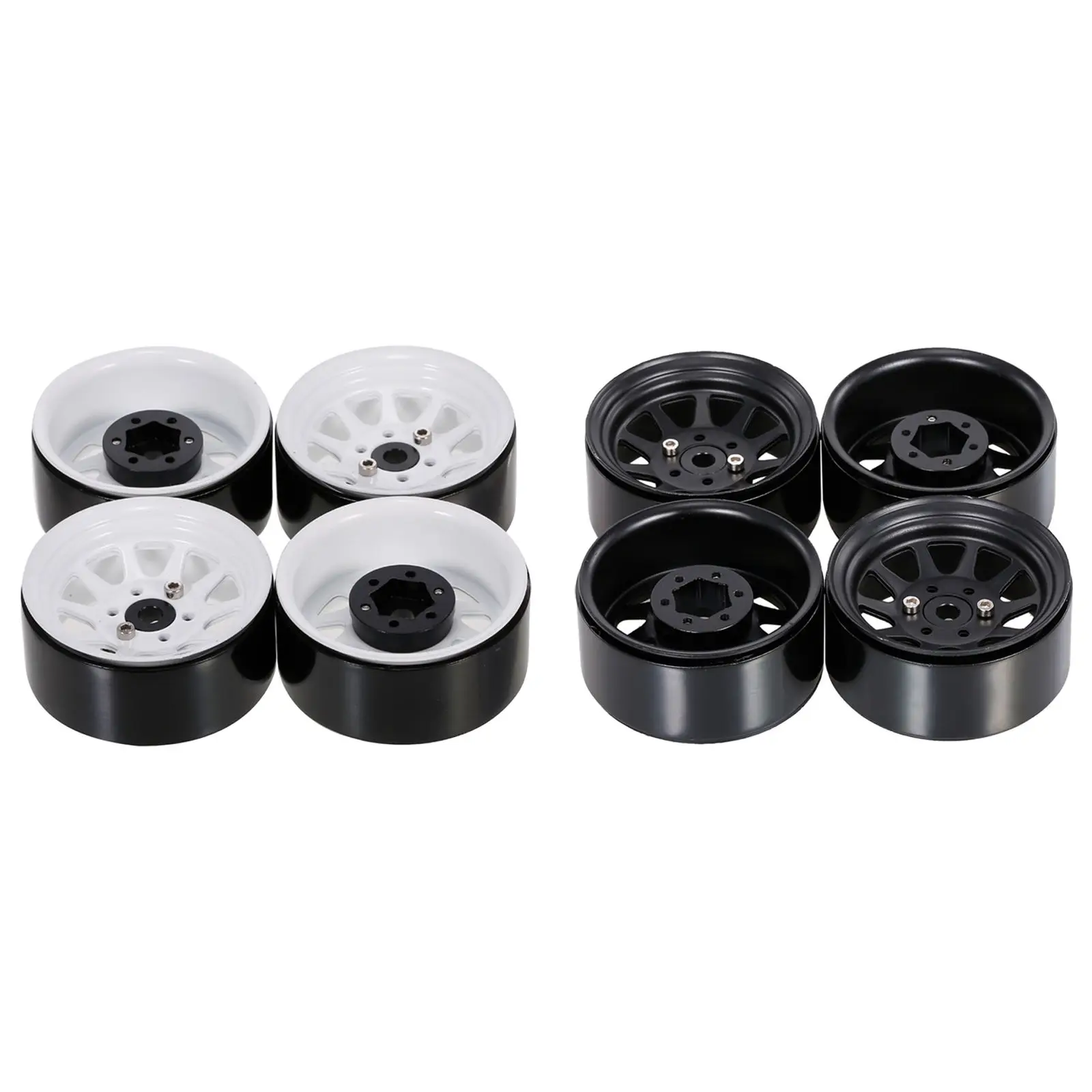 

4 шт., ступица обода колеса для Axial Scx10 Axi03007 90046