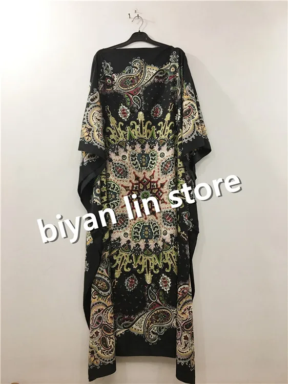 Эксклюзивное шелковое платье Кувейт длина: 130 см бюст: 2020 Новое модное Дашики с