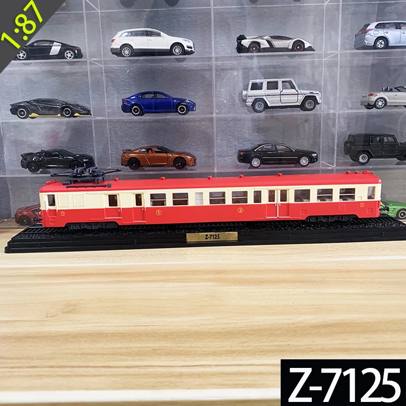 1/87 Atlas 1960 Z-7125 Classic Train Model Toy Alloy Die Cast Tour Tram Trolley Locomotive Collection Toys | Игрушки и хобби