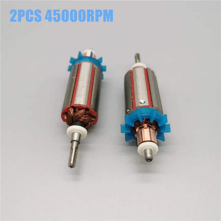2PCS Strong 45000RPM 5 видов 35K 45K Сильный 210 204 90 102L 105L 103L 102LN& Marathon насадка ротор мотора состоит из электрическая для ухода за ногтями аксессуары для сверления - Цвет: 2PCS Strong 45000RPM