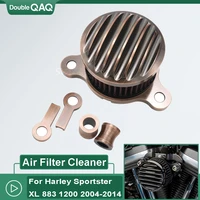 motorcycle air cleaner intake filter system aluminum for harley davidson sportster xl883 xl1200 x48 2004 2016