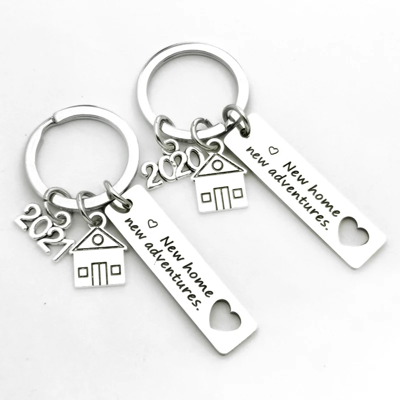 2020 2021 2022 new home house warming presents housewarming gifts for couples keychain homeowner gift new adventures free global shipping