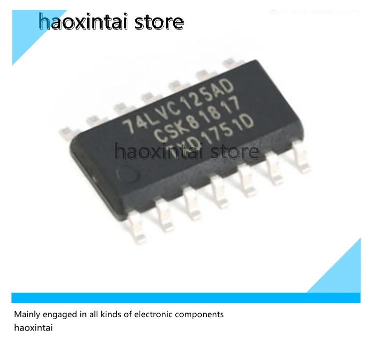 

Оригинальные аутентичные буферы 74LVC125AD, 74LVC125APW, 74LVC125APW, допуск 5 В, трехпозиционный выход, четырехсторонний буфер, 10 шт.