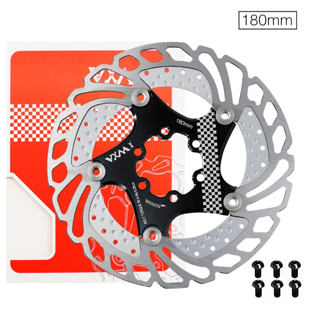 

140MM 160MM 180MM 203MM Disc Brakes 6 Bolts Disc Floating MTB Practical