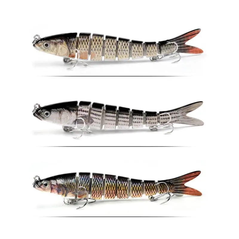 

Luya Knotty Fish 8 Segments 13.7cm-27g-4# Bionic Hard Bait