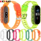 Браслет BEHUA, ремешок для часов Xiaomi Miband Mi Band 6543, ремешок для часов, спортивный пояс, ТПУ Браслет, умные часы, аксессуары Correa