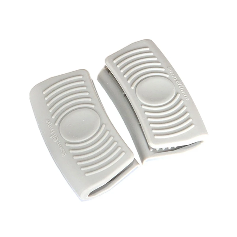 Пара силиконовых держателей для горшков с горячей ручкой термостойкие рукавицы