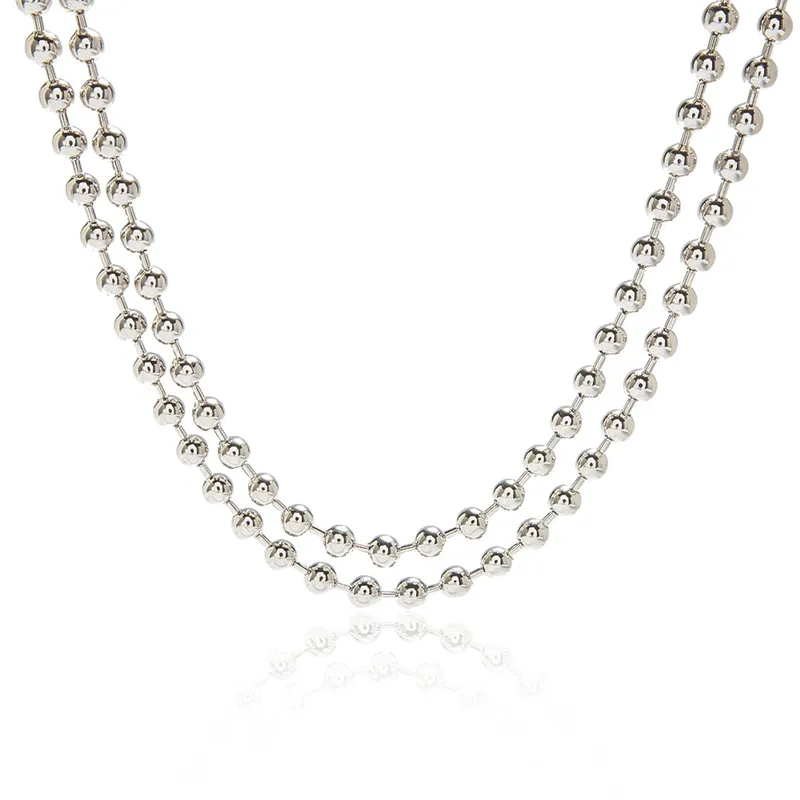 2020 модное Двухслойное ожерелье цепочка для женщин чокер ювелирные изделия