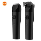 Машинка для стрижки волос Xiaomi IPX7, профессиональный триммер для мужчин, водонепроницаемая машинка для стрижки бороды