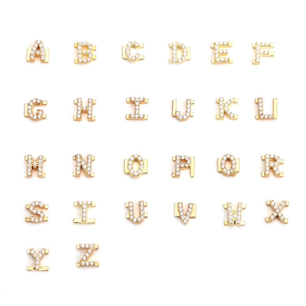 2020 New DIY Bangle Women Child Personalized Charm Bangle Custom Name Bangle Letter Bracelet Gold Gift