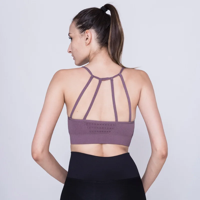 Женский спортивный бюстгальтер спортивная одежда с эффектом пуш-ап беговый топ