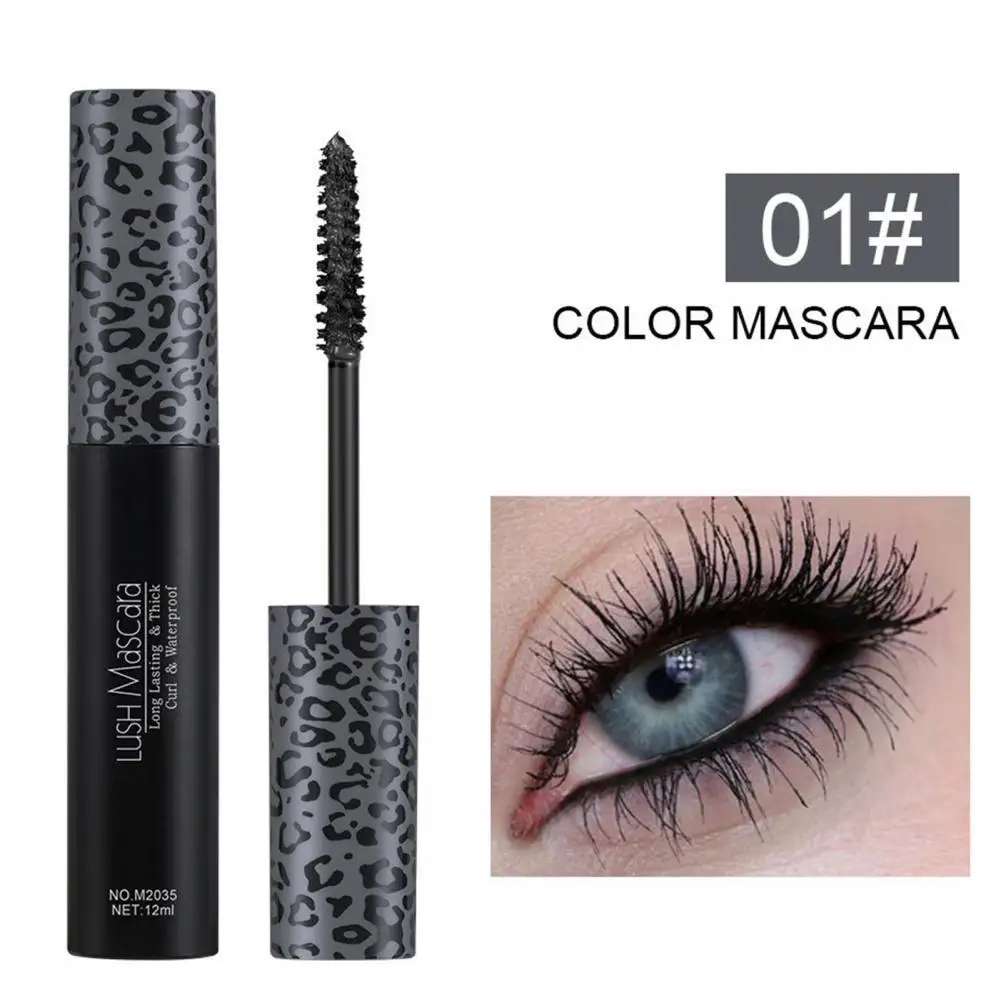 

Тушь для ресниц 12 мл, тушь для ресниц, легкая в чистке шелковистая тушь для макияжа глаз, густая длинная тушь для ресниц