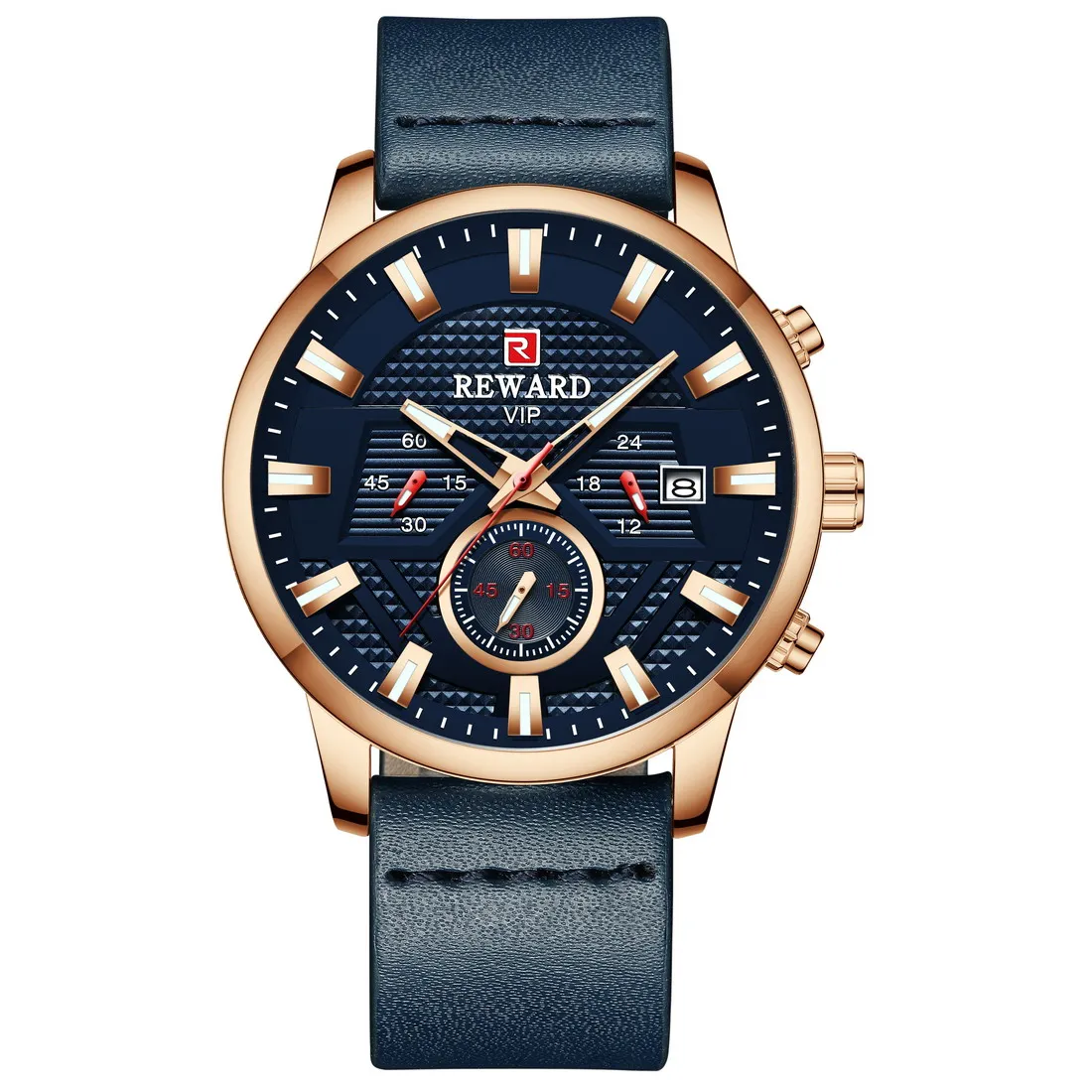 

Reward 2021 New Watch Men Fashion Design Sport Quartz Clock Mens Watches Brand Business Luxury Leather Waterproof Watch Clock
