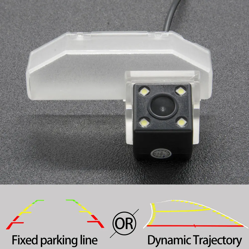 Камера заднего вида с фиксированной или динамической траекторией для Mazda 6 M6 2009 2010