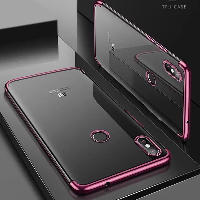 purple Силиконовый чехол для телефона Redmi Note7 Note8 Redmi8 8A 7A K20 K20Pro, мягкий прозрачный чехол для телефона с покрытием, не легко пожелтевший, Funda - Цвет: purple