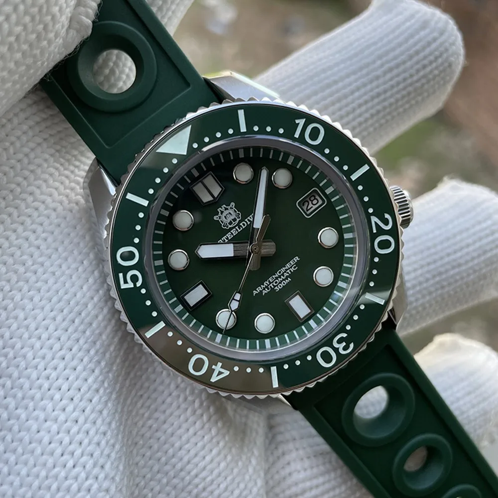 

Часы мужские механические с сапфировым стеклом и керамическим циферблатом, 30 бар