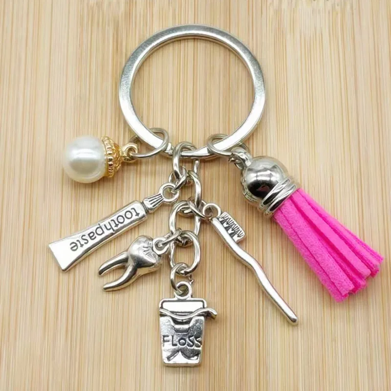 Декоративный брелок для зубной щетки нити пасты|Брелоки| |