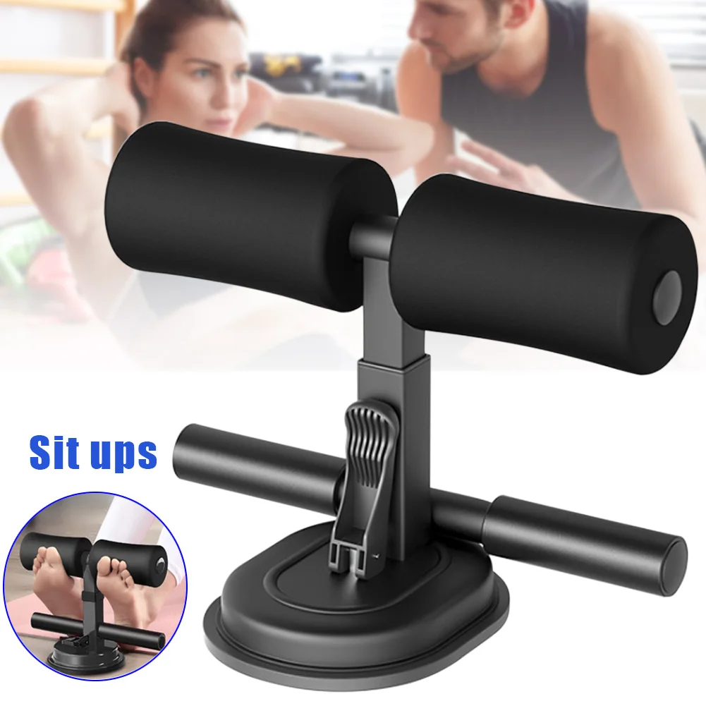 

Newly Sit Up Bar Portable Paded Self-Suction Sit-up Floor Bar Muscle Training Body Stretching Equipment for Indoor Work