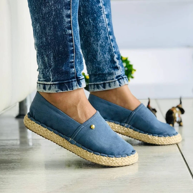 LOOZYKIT/эспадрильи женская обувь на плоской подошве женские лоферы мокасины Лоферы