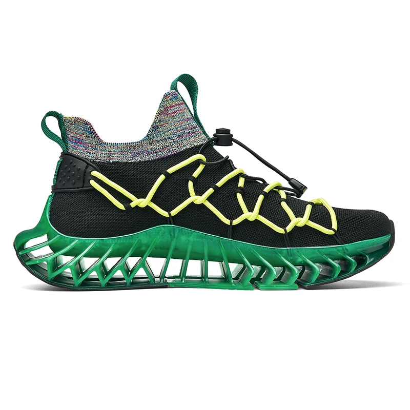 

New Style Men's Sneakers Breathable Mesh Running Male Shoes Outdoor Blade Sports Athletic Black White Walking Jogging Tennis 45