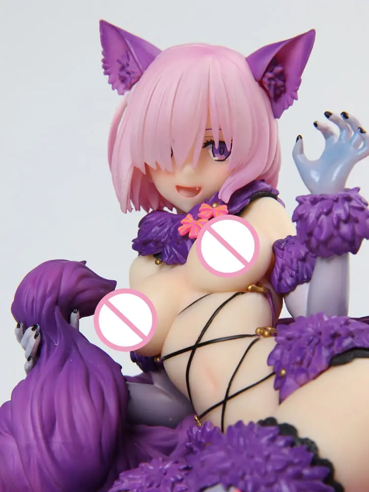 Новое поступление, качественная серия Fate/Grand Order Mash Kyrielight, опасная ПВХ фигурка, сексуальная, может сбросить фигуру, мягкая игрушка для тела
