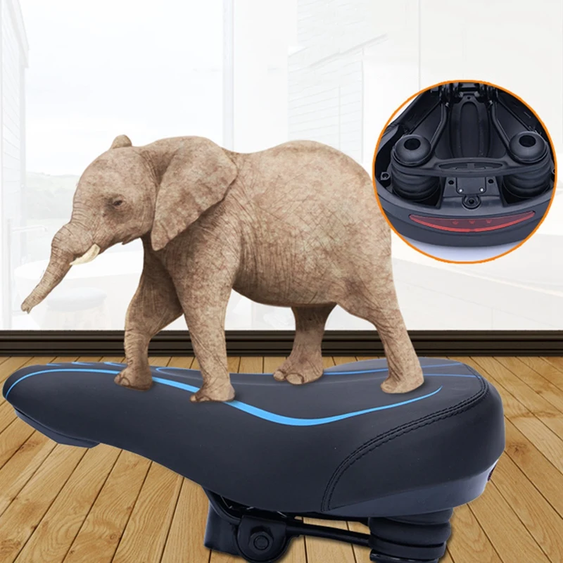 Велосипедное Сиденье Велосипеда универсальное седло с хвостовым светом Подушка