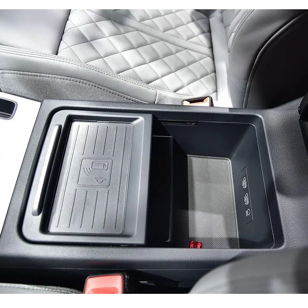 10 Вт QI автомобильное беспроводное зарядное устройство фото для Audi Q5L 2018 2019