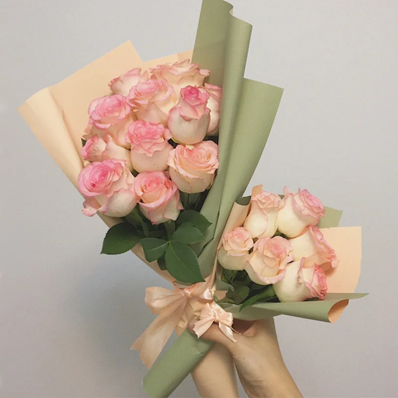 20 шт./компл. подарков Упаковочная бумага Водонепроницаемый цветок оберточной