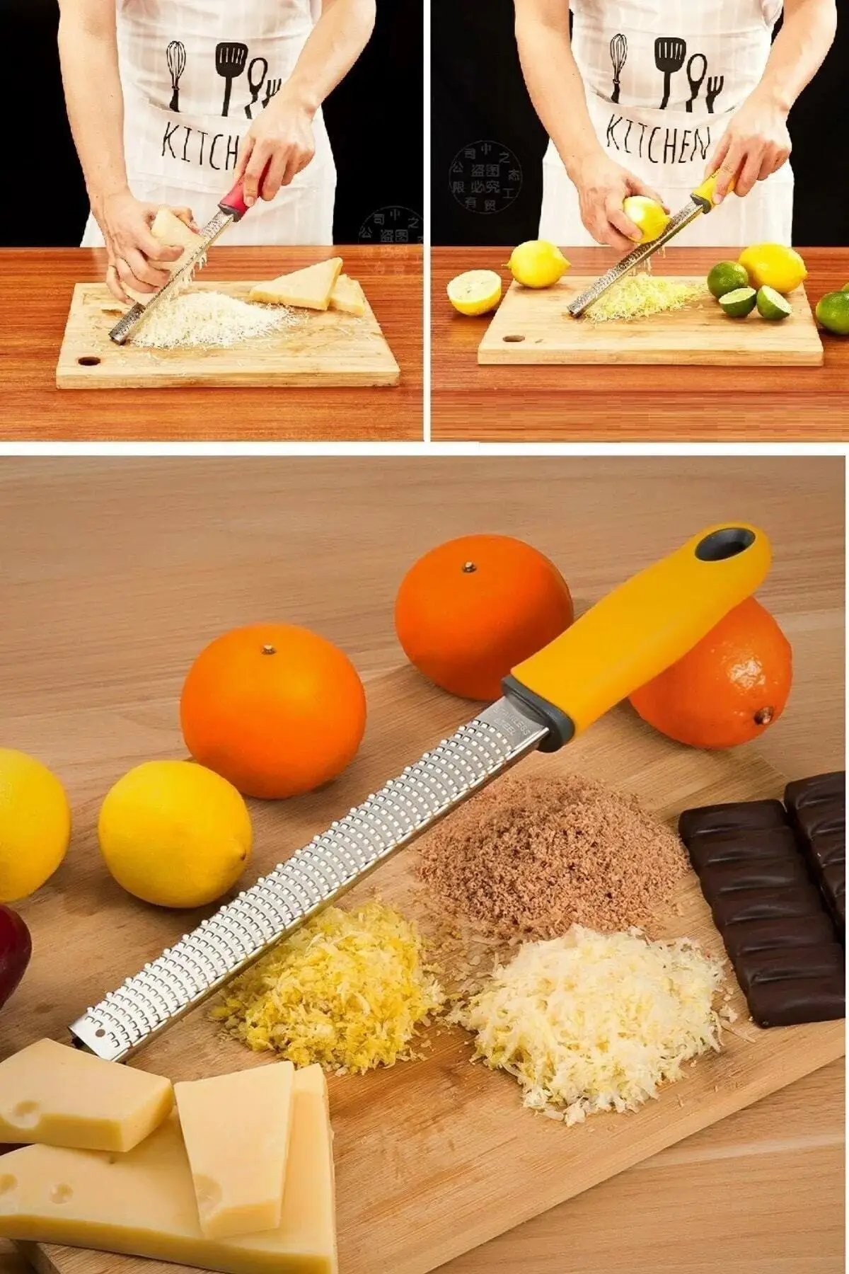 

Nova Casa Colored Handle Lemon Grated Color 27 Cm