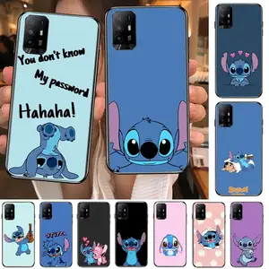 stitch funnyfor realme c3 case soft silicon back cover oppo realme c3 rmx2020 coque capa funda find x3 pro c21 8 pro a91 free global shipping