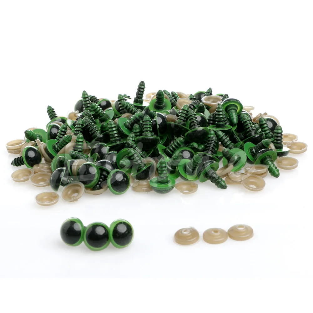 

100pcs 18mm Plastic Safety Eyes For Teddy Bear Doll Animal Puppet Craft