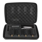 Lixada беспроводной цифровой набор сигнализаций для рыбалки набор звуковых оповещений для рыбалки сменный цветной светодиодный индикатор сигнала тревоги с портативным чехол