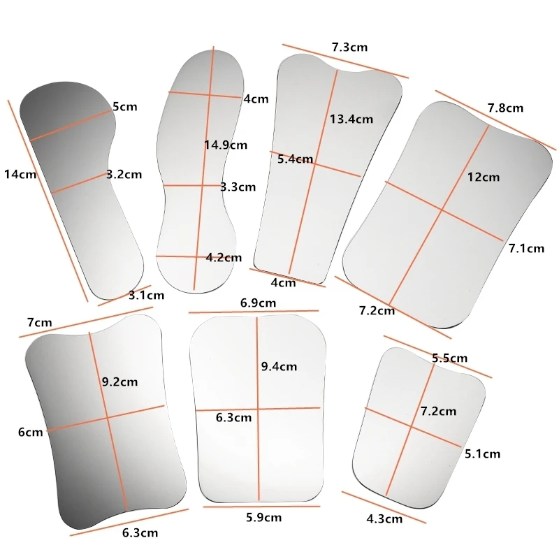7 типов профессионального стоматологического зеркала из нержавеющей стали