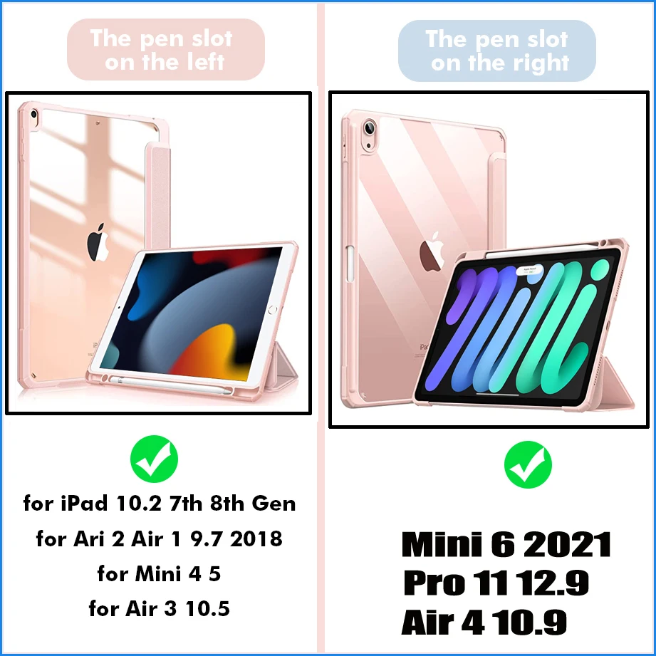 Для iPad Air 4 Чехол для Pro 11 чехол 2021 7th 8th 9th 8 9 поколение 10 2 &quot2 5 7 Mini 6 | Компьютеры и