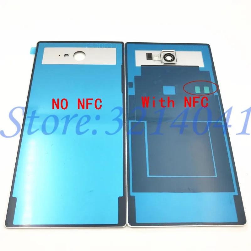 4.8 inches Battery Back Cover For Sony Xperia M2 S50h Dual D2302 D2305 Rear Door Housing With Logo | Мобильные телефоны и